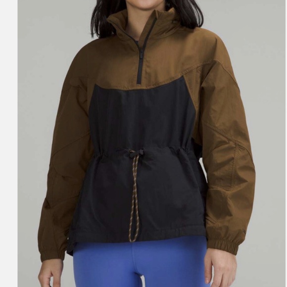 Lululemon Evergreen Anorak Windbreaker Jacket w/ optional hood - Picture 1 of 9